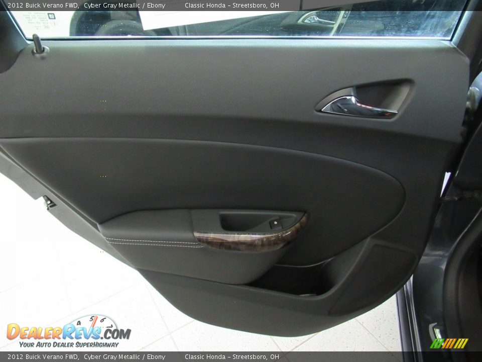 2012 Buick Verano FWD Cyber Gray Metallic / Ebony Photo #23