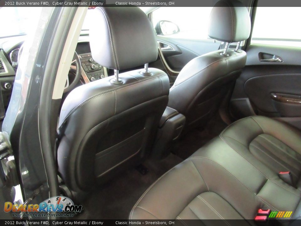 2012 Buick Verano FWD Cyber Gray Metallic / Ebony Photo #24