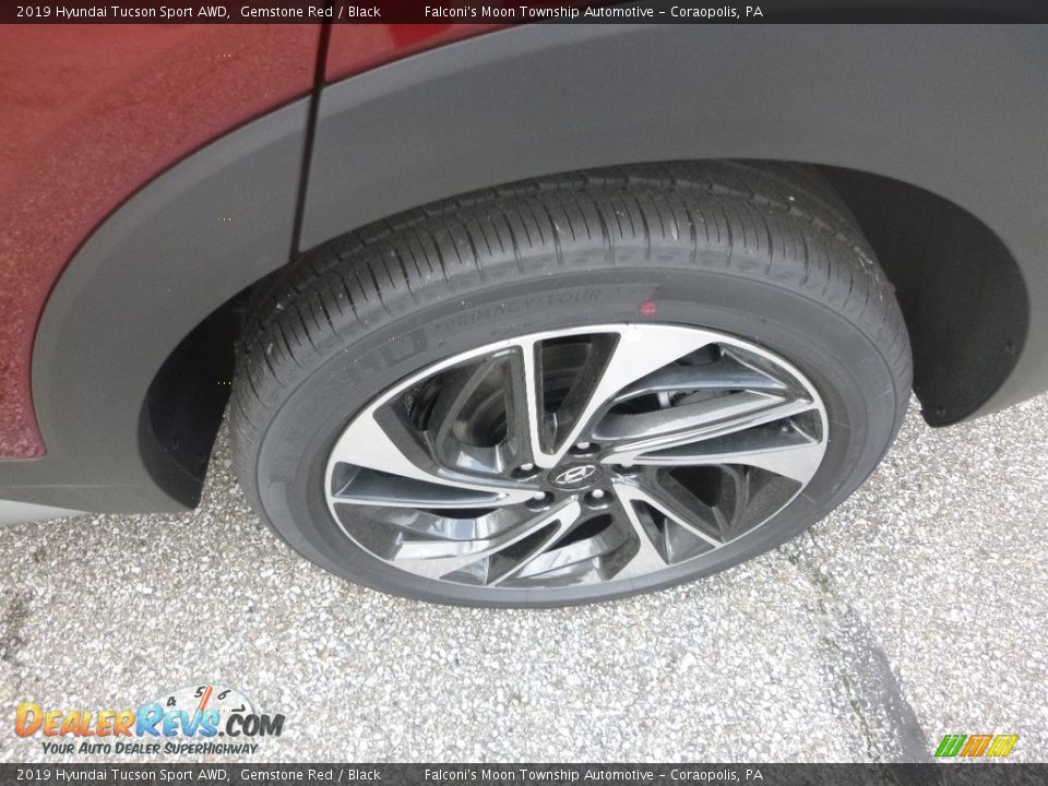 2019 Hyundai Tucson Sport AWD Gemstone Red / Black Photo #7
