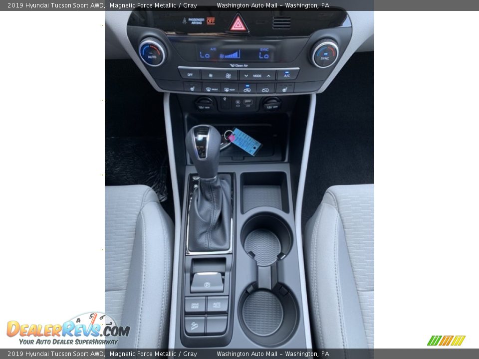 2019 Hyundai Tucson Sport AWD Magnetic Force Metallic / Gray Photo #35