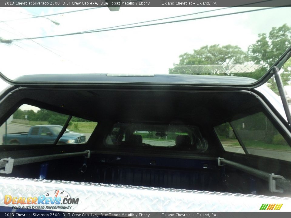 2013 Chevrolet Silverado 2500HD LT Crew Cab 4x4 Blue Topaz Metallic / Ebony Photo #16
