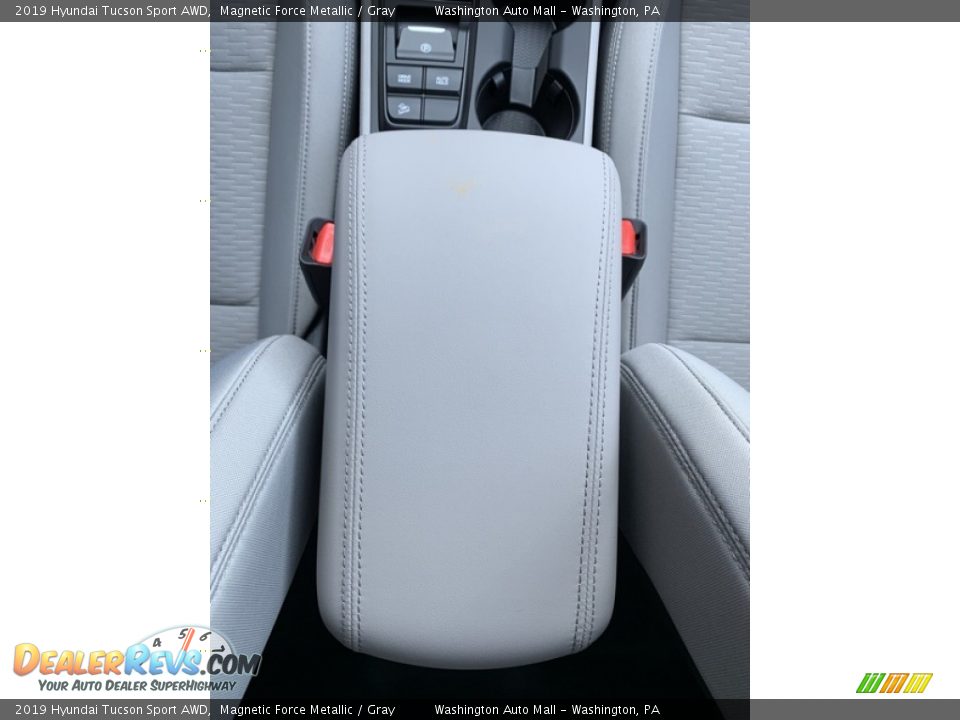 2019 Hyundai Tucson Sport AWD Magnetic Force Metallic / Gray Photo #36