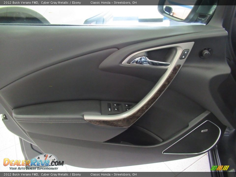 2012 Buick Verano FWD Cyber Gray Metallic / Ebony Photo #26