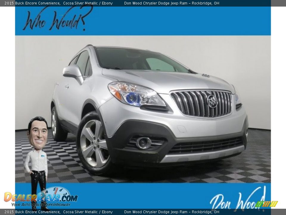 2015 Buick Encore Convenience Cocoa Silver Metallic / Ebony Photo #1