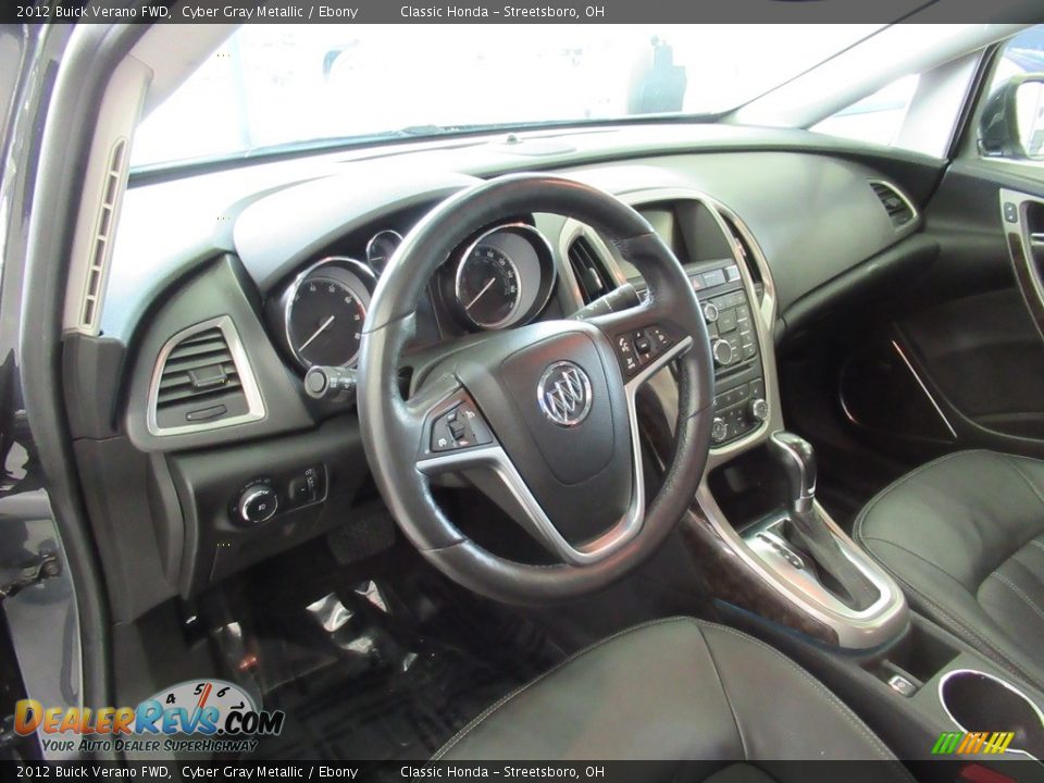 2012 Buick Verano FWD Cyber Gray Metallic / Ebony Photo #27