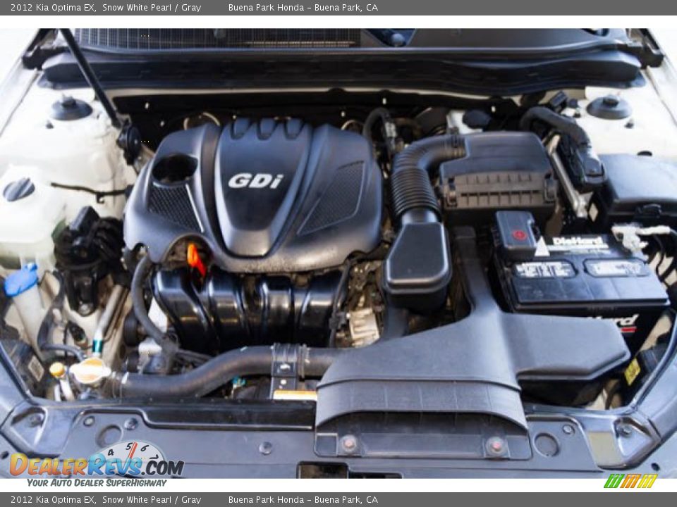 2012 Kia Optima EX Snow White Pearl / Gray Photo #29