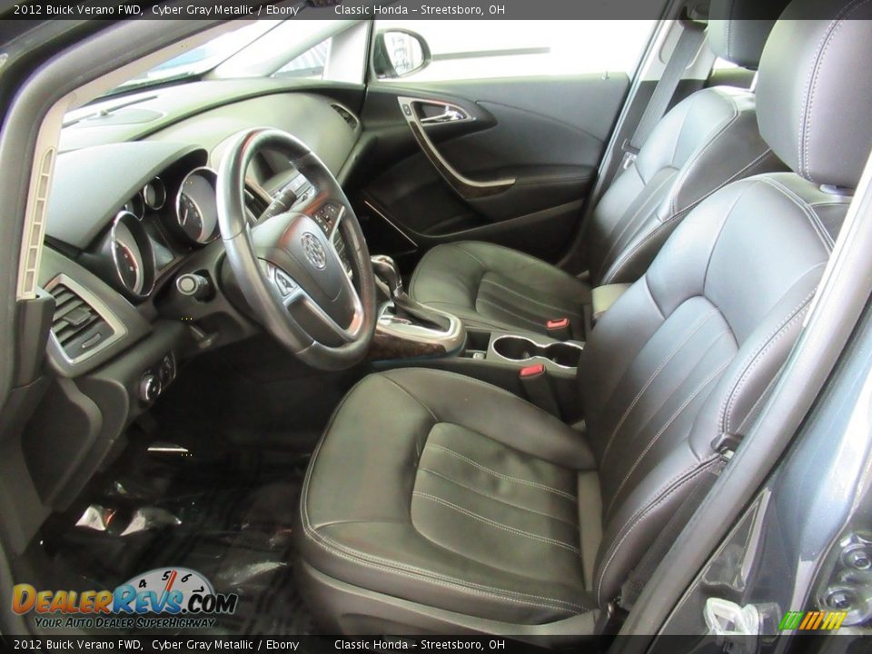 2012 Buick Verano FWD Cyber Gray Metallic / Ebony Photo #28