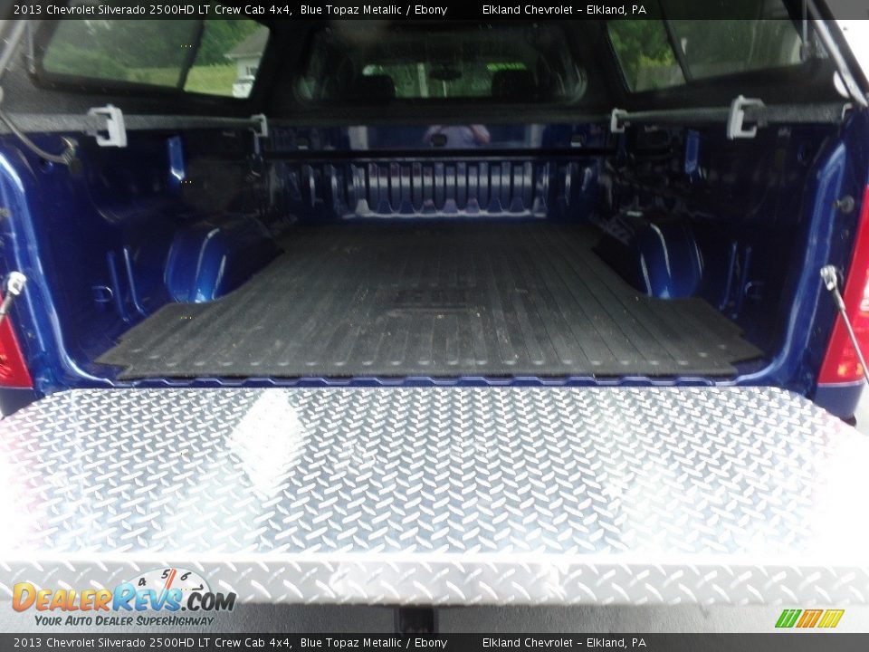 2013 Chevrolet Silverado 2500HD LT Crew Cab 4x4 Blue Topaz Metallic / Ebony Photo #18