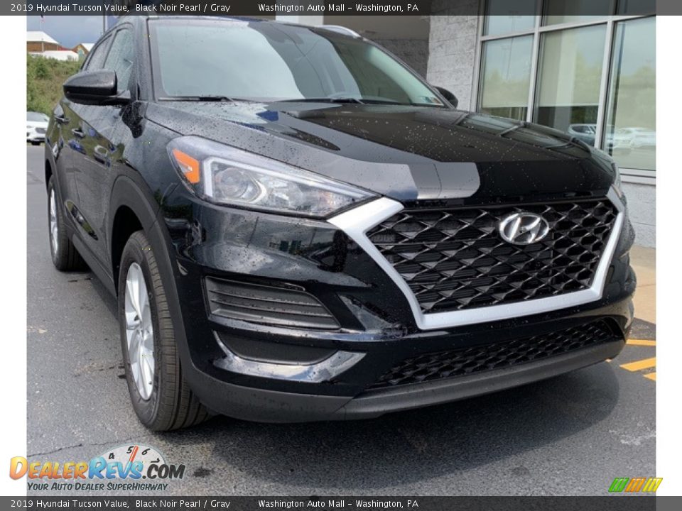 2019 Hyundai Tucson Value Black Noir Pearl / Gray Photo #1