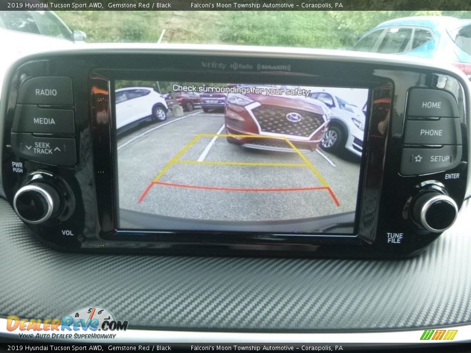 2019 Hyundai Tucson Sport AWD Gemstone Red / Black Photo #14