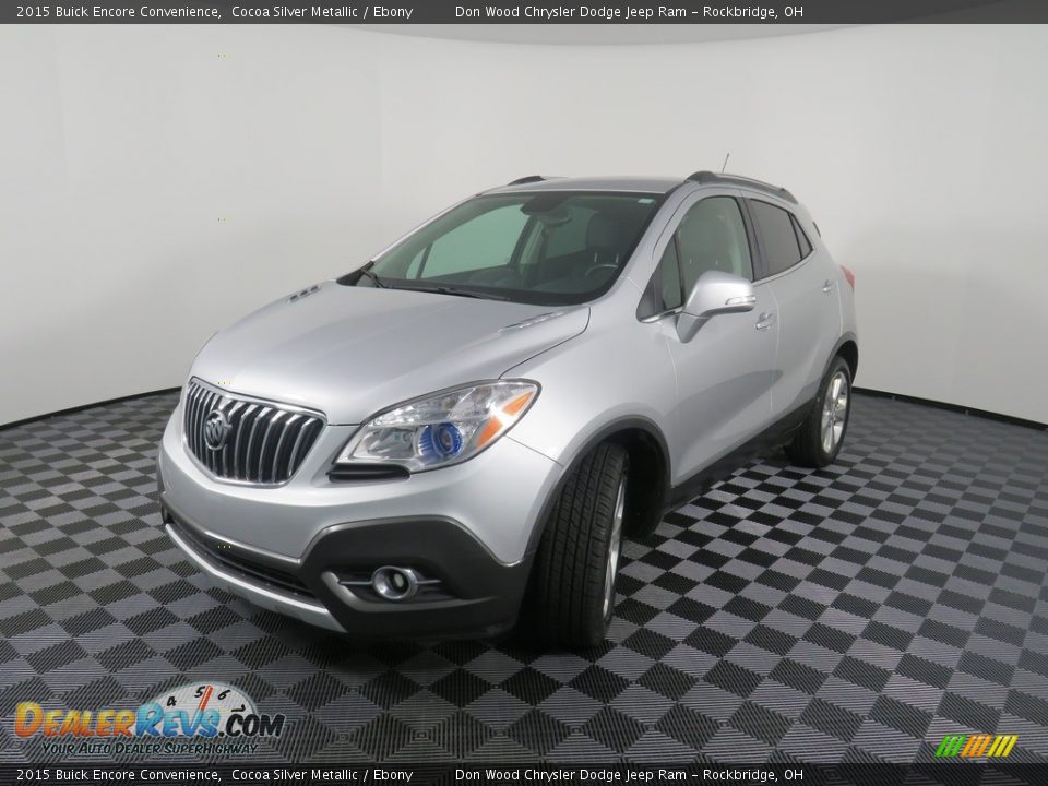 2015 Buick Encore Convenience Cocoa Silver Metallic / Ebony Photo #8