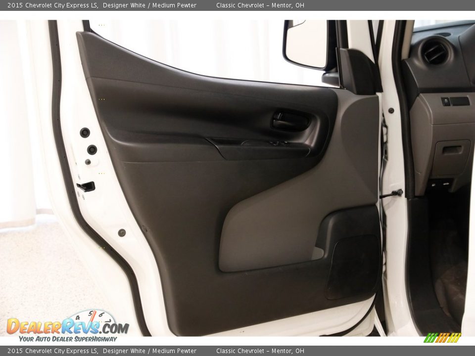 2015 Chevrolet City Express LS Designer White / Medium Pewter Photo #4