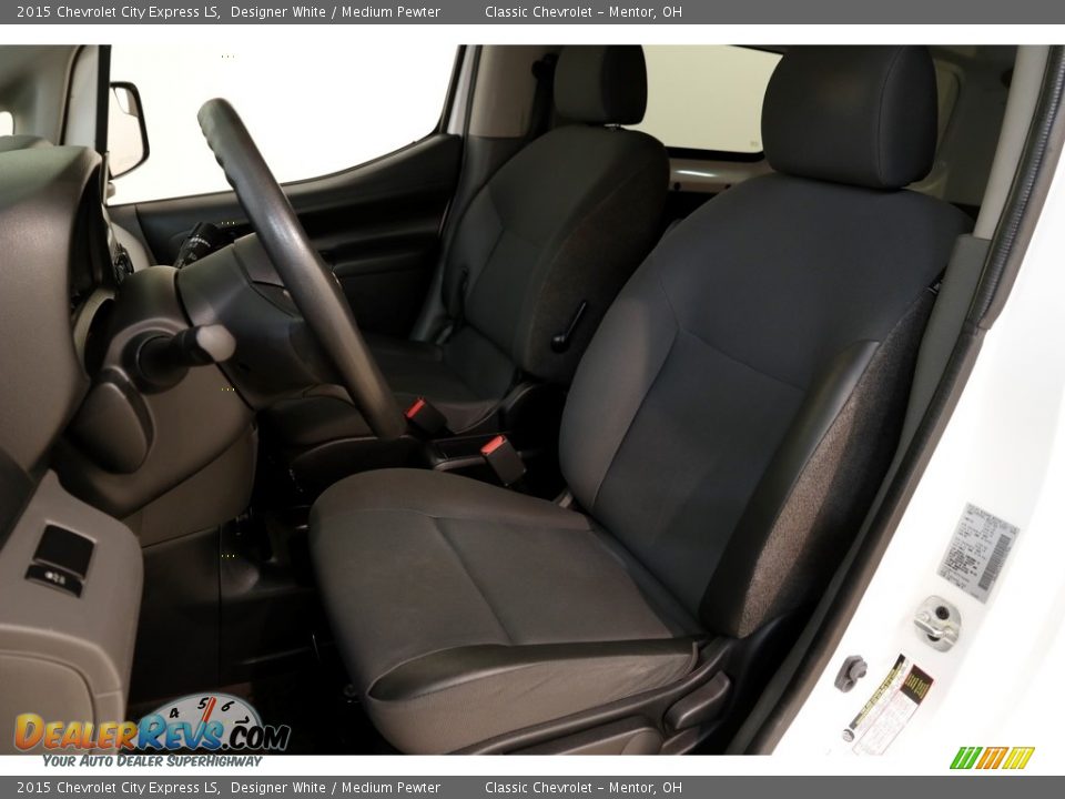 2015 Chevrolet City Express LS Designer White / Medium Pewter Photo #5