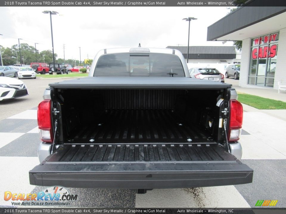2018 Toyota Tacoma TRD Sport Double Cab 4x4 Silver Sky Metallic / Graphite w/Gun Metal Photo #5