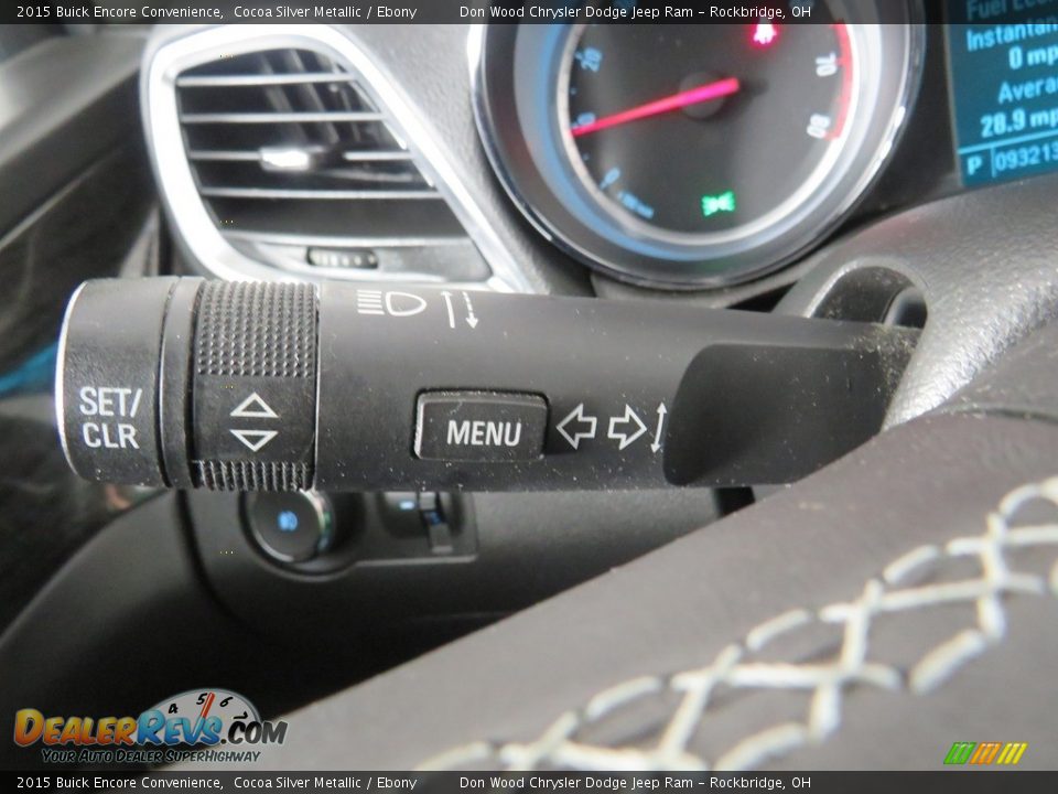 2015 Buick Encore Convenience Cocoa Silver Metallic / Ebony Photo #19