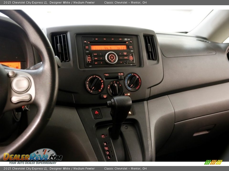 2015 Chevrolet City Express LS Designer White / Medium Pewter Photo #9