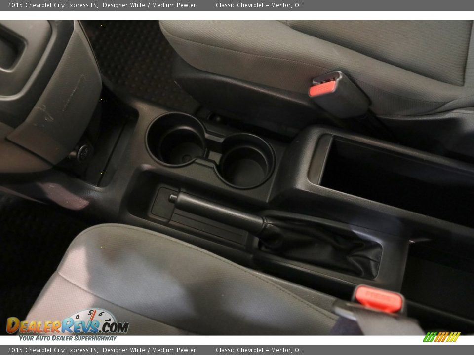 2015 Chevrolet City Express LS Designer White / Medium Pewter Photo #11