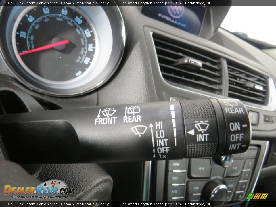 2015 Buick Encore Convenience Cocoa Silver Metallic / Ebony Photo #22