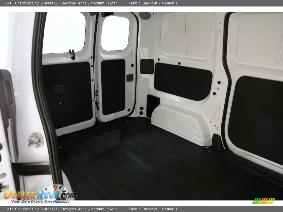 2015 Chevrolet City Express LS Designer White / Medium Pewter Photo #14