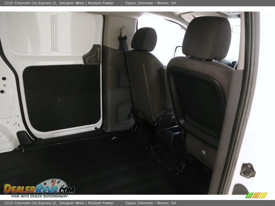 2015 Chevrolet City Express LS Designer White / Medium Pewter Photo #15