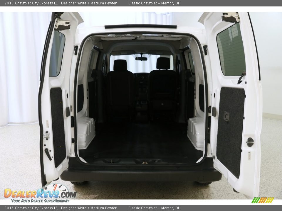 2015 Chevrolet City Express LS Designer White / Medium Pewter Photo #18