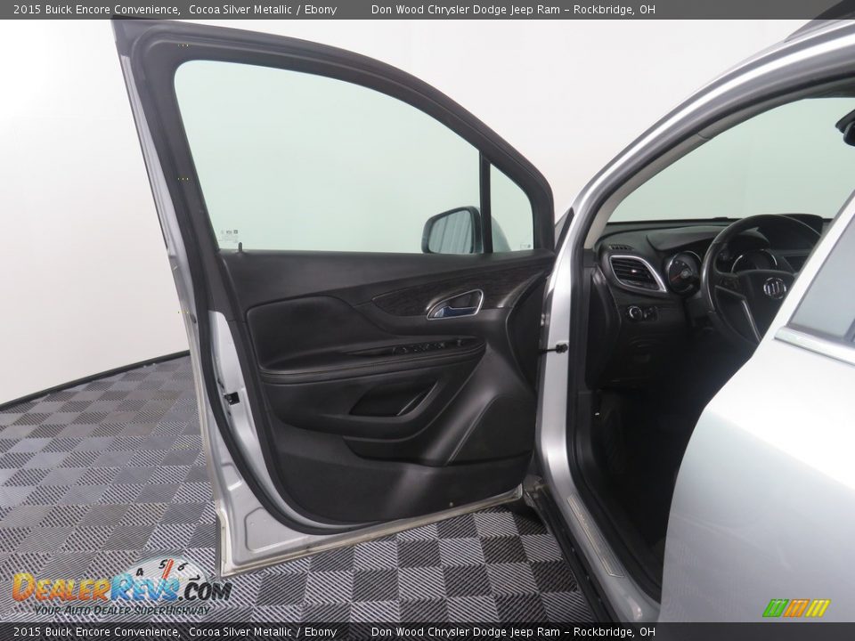 2015 Buick Encore Convenience Cocoa Silver Metallic / Ebony Photo #27