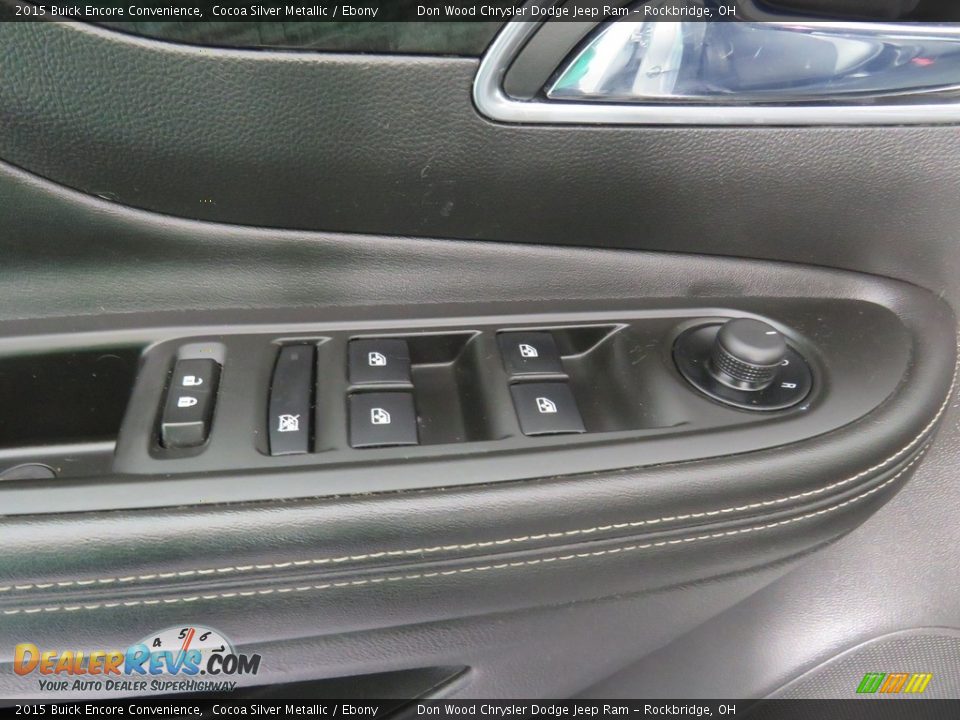 2015 Buick Encore Convenience Cocoa Silver Metallic / Ebony Photo #28
