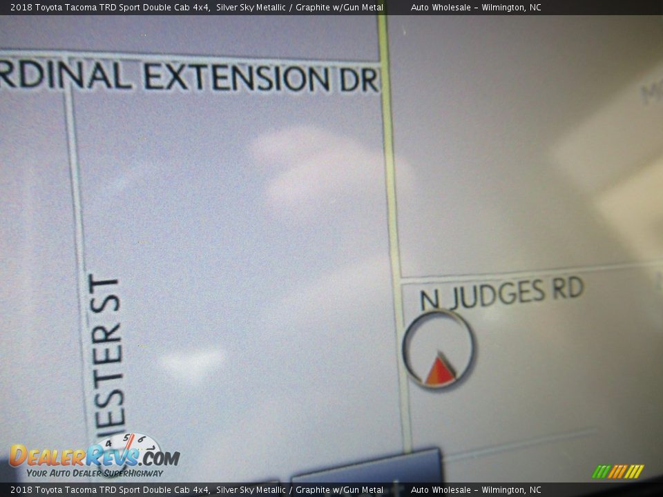 2018 Toyota Tacoma TRD Sport Double Cab 4x4 Silver Sky Metallic / Graphite w/Gun Metal Photo #17