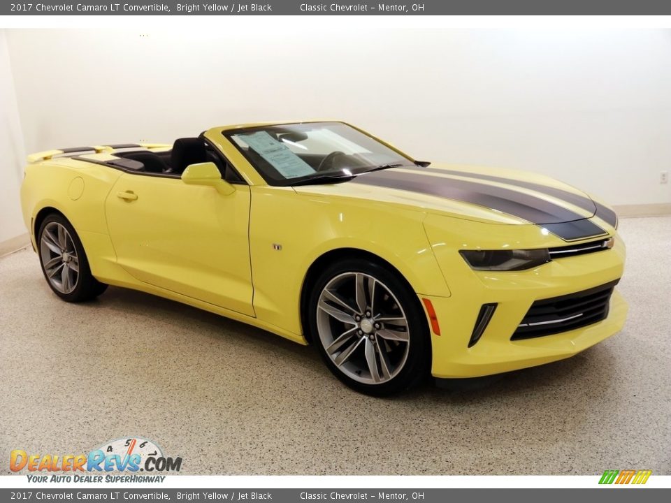 2017 Chevrolet Camaro LT Convertible Bright Yellow / Jet Black Photo #1