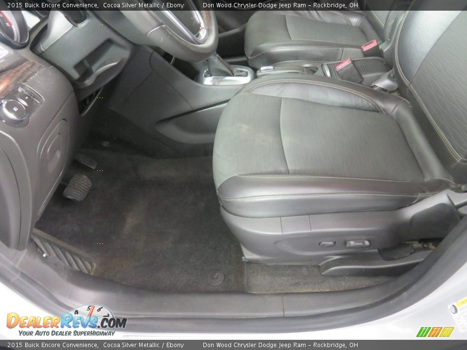 2015 Buick Encore Convenience Cocoa Silver Metallic / Ebony Photo #30