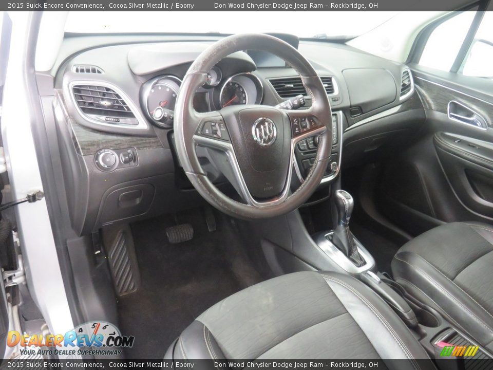 2015 Buick Encore Convenience Cocoa Silver Metallic / Ebony Photo #31