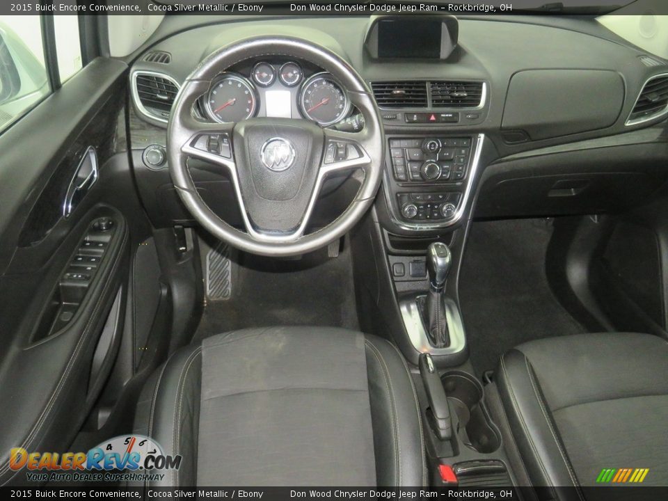 2015 Buick Encore Convenience Cocoa Silver Metallic / Ebony Photo #36