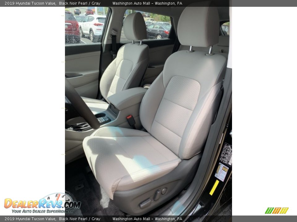 2019 Hyundai Tucson Value Black Noir Pearl / Gray Photo #15
