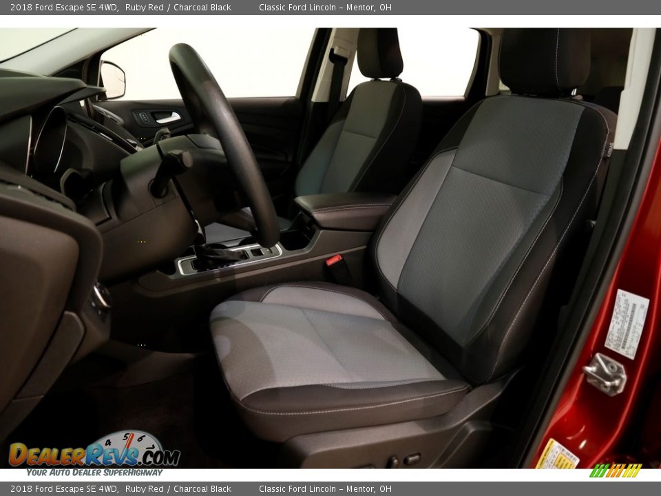 2018 Ford Escape SE 4WD Ruby Red / Charcoal Black Photo #5