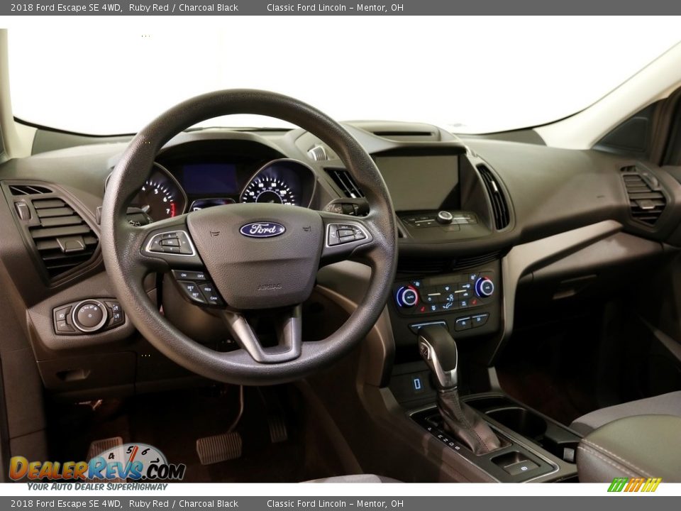 2018 Ford Escape SE 4WD Ruby Red / Charcoal Black Photo #6