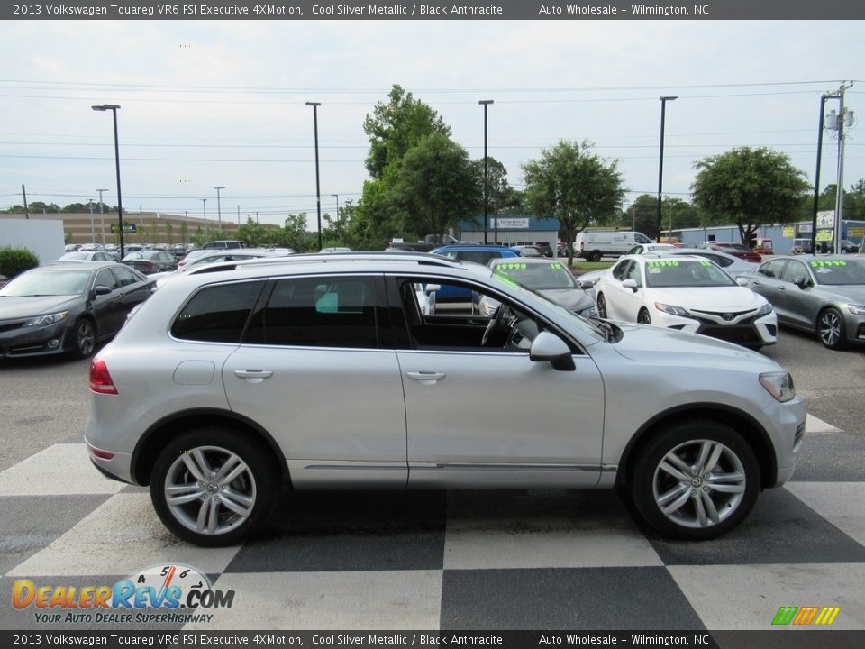 2013 Volkswagen Touareg VR6 FSI Executive 4XMotion Cool Silver Metallic / Black Anthracite Photo #3