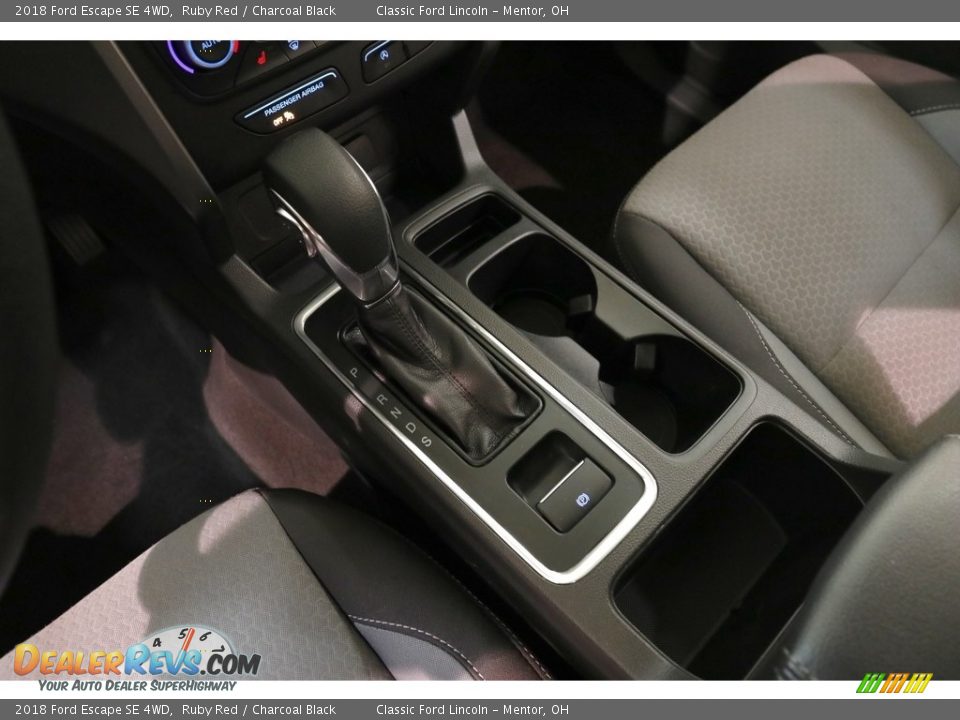 2018 Ford Escape SE 4WD Ruby Red / Charcoal Black Photo #13