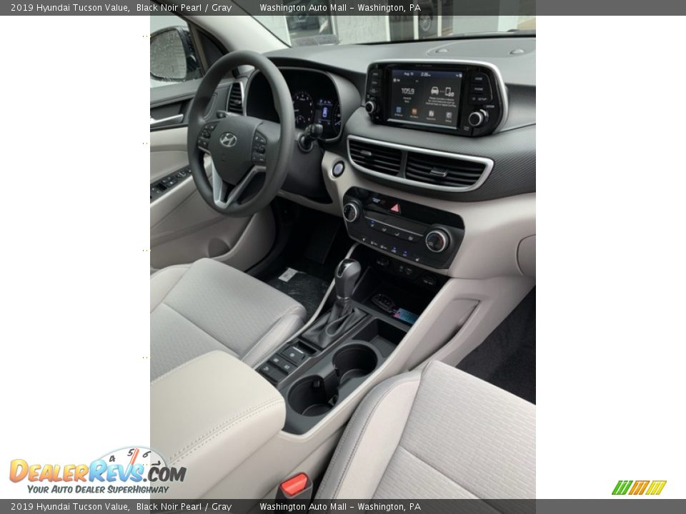 2019 Hyundai Tucson Value Black Noir Pearl / Gray Photo #29