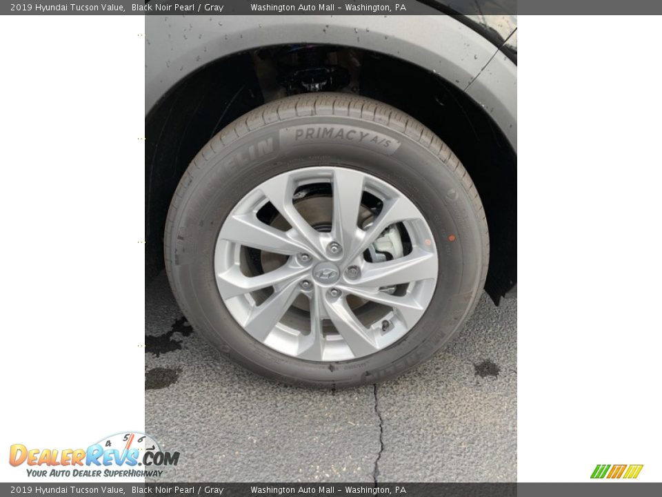 2019 Hyundai Tucson Value Black Noir Pearl / Gray Photo #30