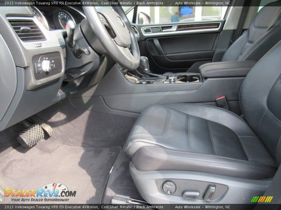 2013 Volkswagen Touareg VR6 FSI Executive 4XMotion Cool Silver Metallic / Black Anthracite Photo #9