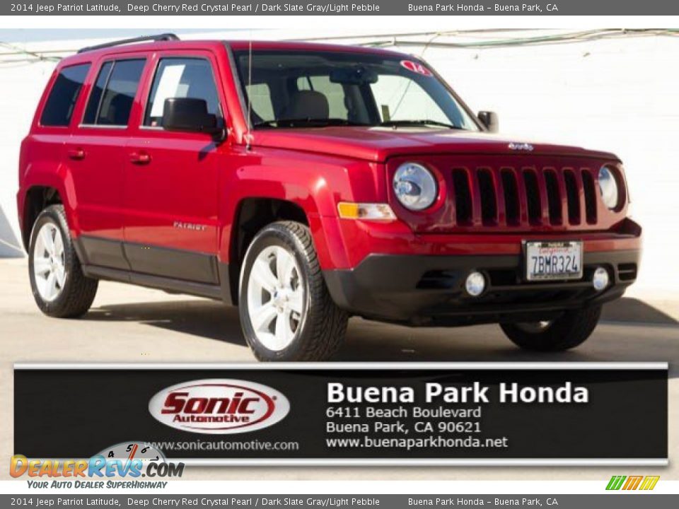 2014 Jeep Patriot Latitude Deep Cherry Red Crystal Pearl / Dark Slate Gray/Light Pebble Photo #1