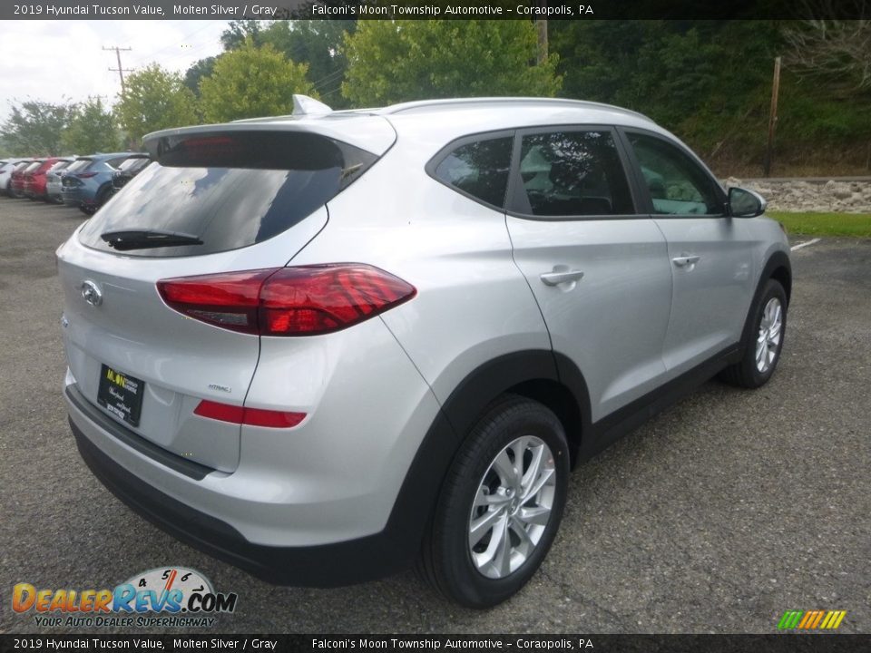 2019 Hyundai Tucson Value Molten Silver / Gray Photo #2