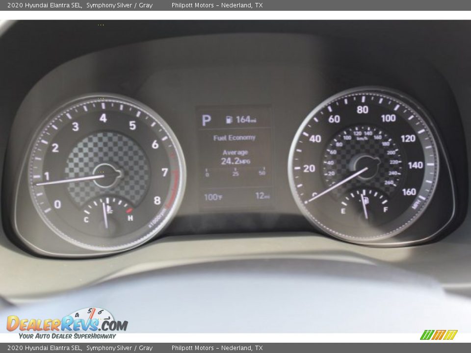 2020 Hyundai Elantra SEL Symphony Silver / Gray Photo #15