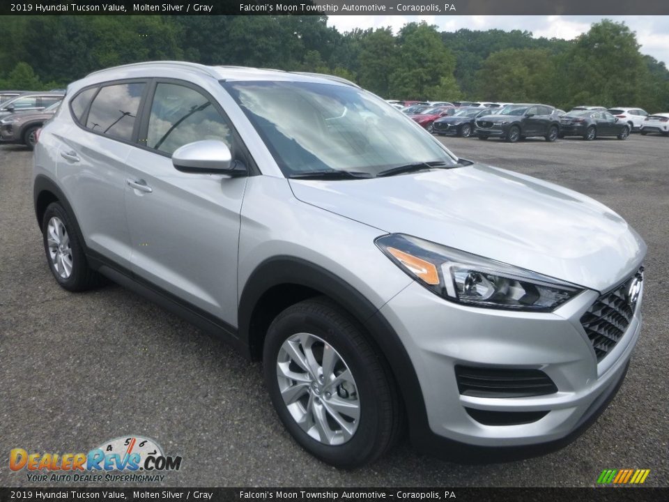 2019 Hyundai Tucson Value Molten Silver / Gray Photo #3