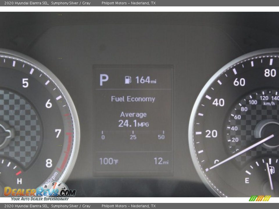 2020 Hyundai Elantra SEL Symphony Silver / Gray Photo #16