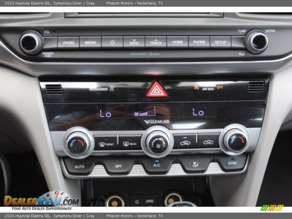 2020 Hyundai Elantra SEL Symphony Silver / Gray Photo #18