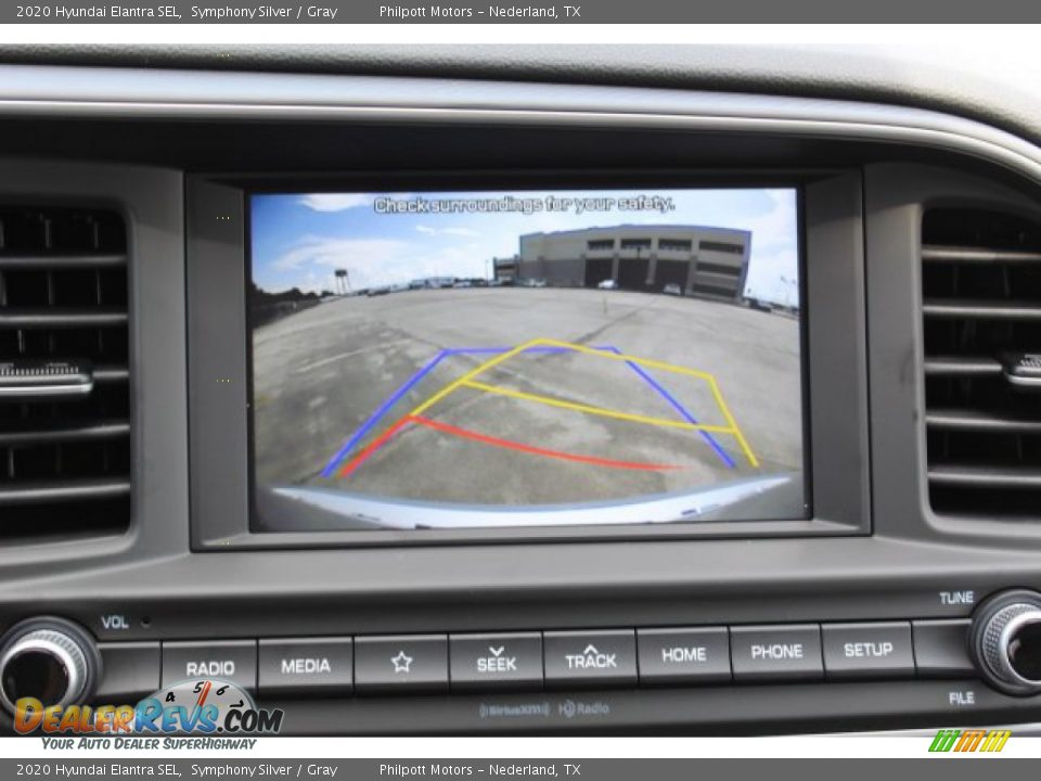 2020 Hyundai Elantra SEL Symphony Silver / Gray Photo #19