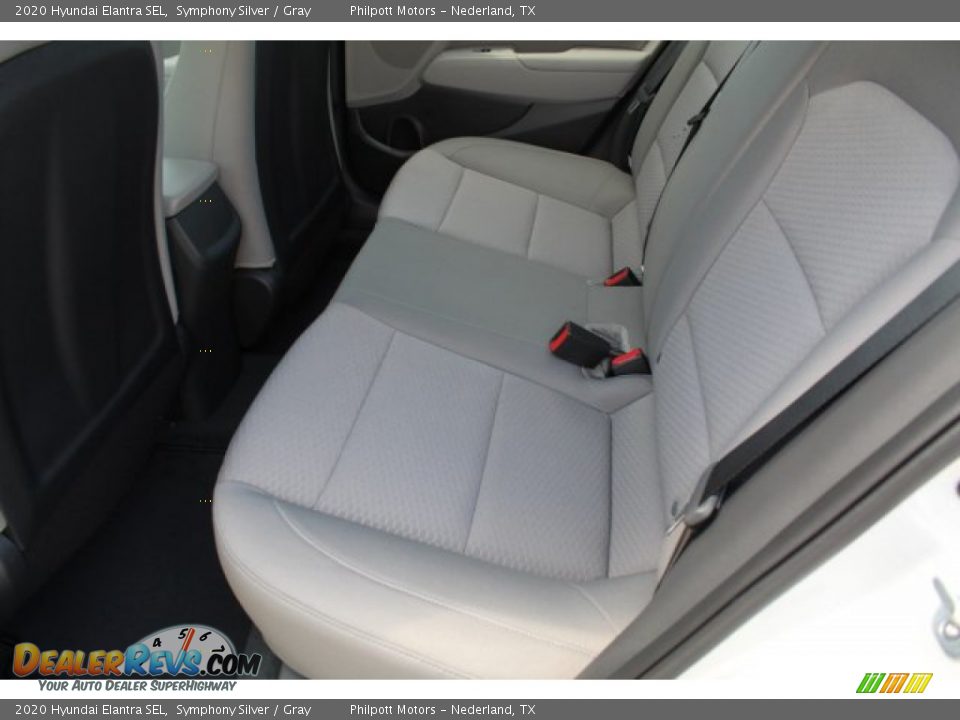 2020 Hyundai Elantra SEL Symphony Silver / Gray Photo #20