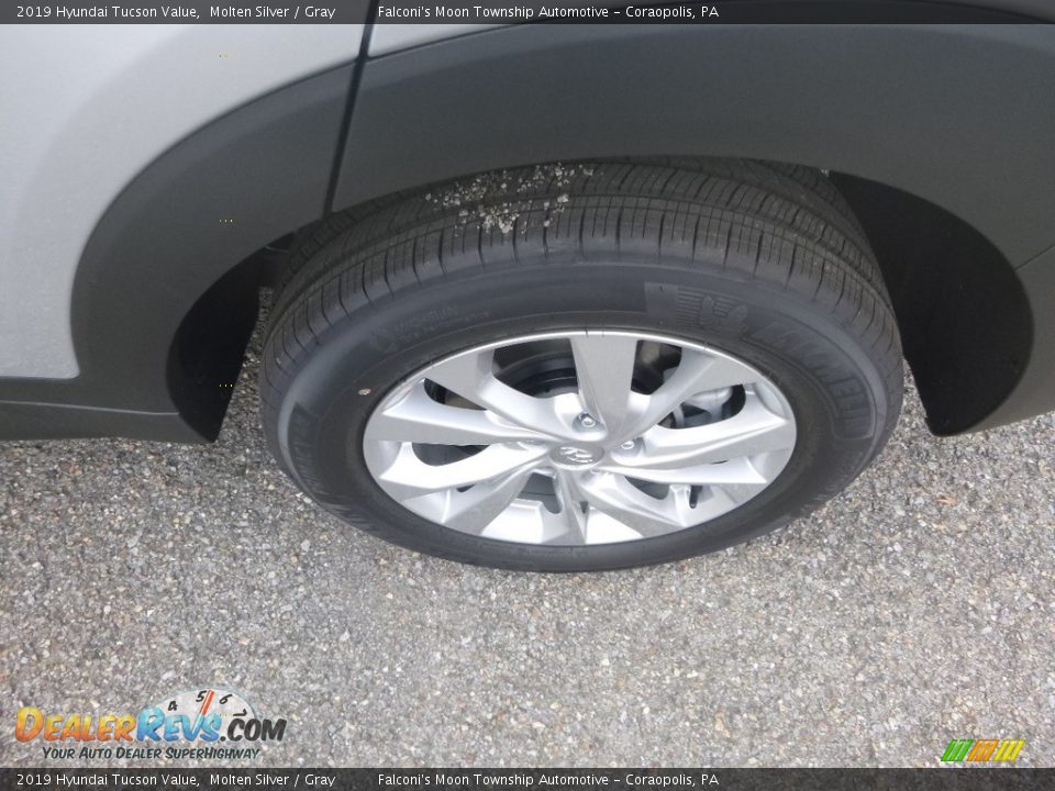 2019 Hyundai Tucson Value Molten Silver / Gray Photo #7