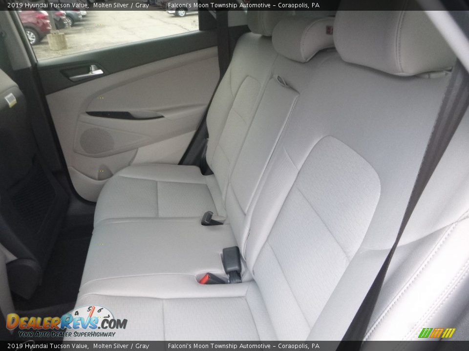 2019 Hyundai Tucson Value Molten Silver / Gray Photo #8